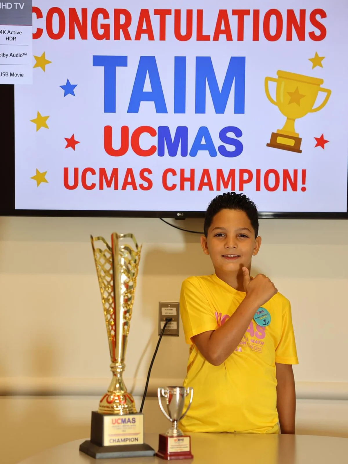 National Champions from UCMAS New Jersey