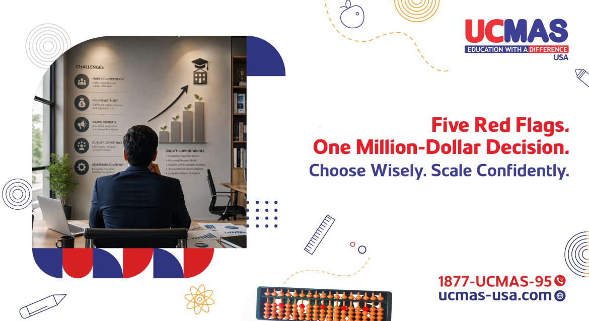 UU blog banner Five Red Flags. One Million Dollar Decision Five Red Flags. One Million-Dollar Decision. Choose Wisely. Scale Confidently.