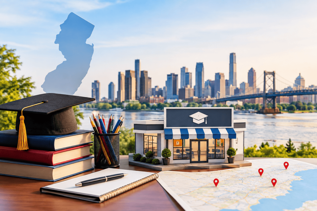 New Jersey Towns for Education Franchises