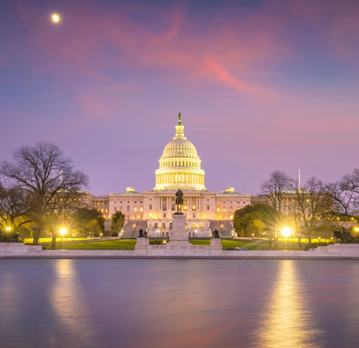 The United States Capitol building DC The United States Capitol building in Washington, D.C.